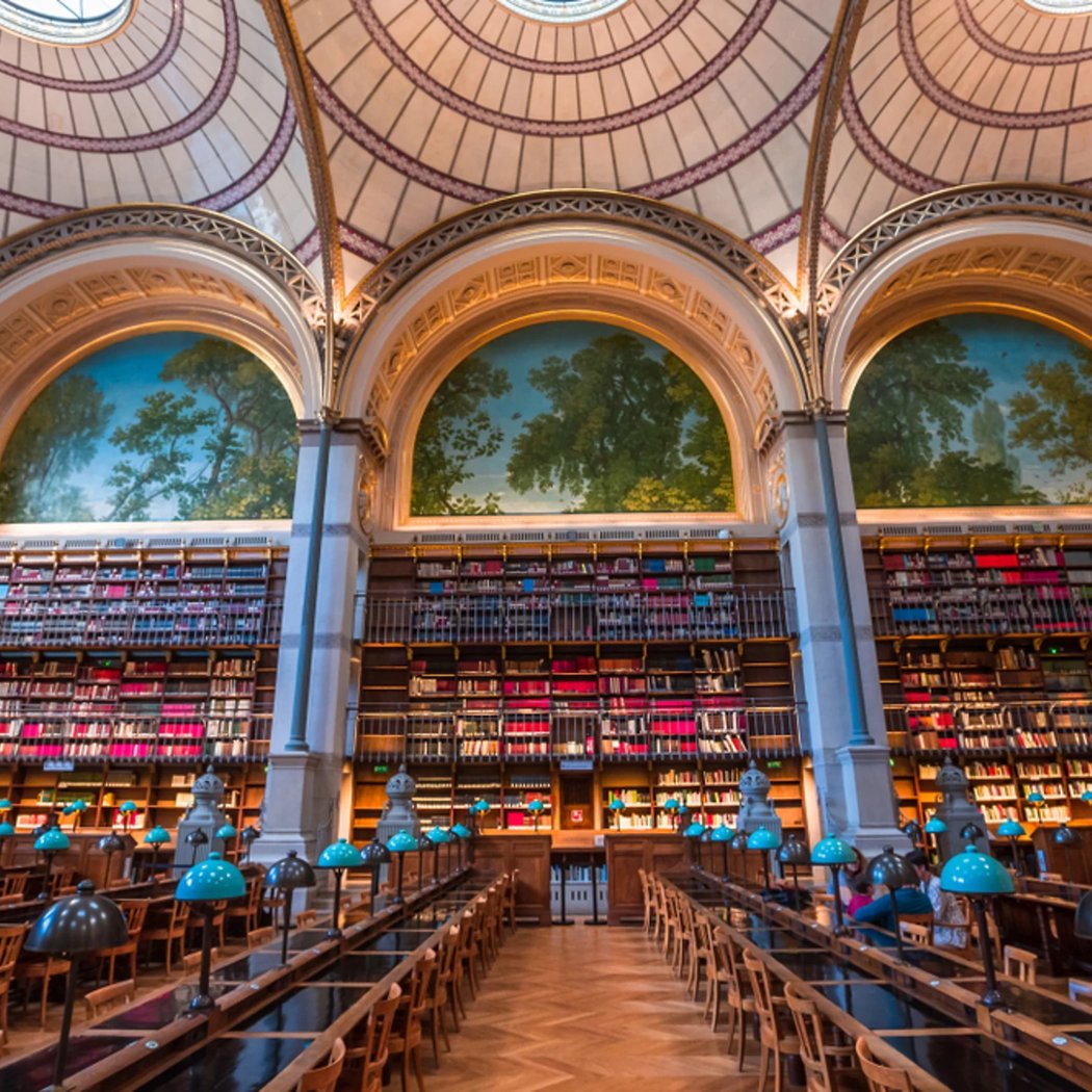 Bibliothèque nationale de France | site Richelieu : Bibliothèque de Recherche 1