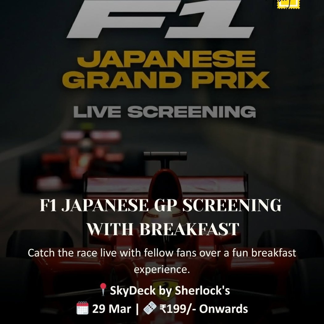 F1 Japanese GP Screening with Breakfast 1