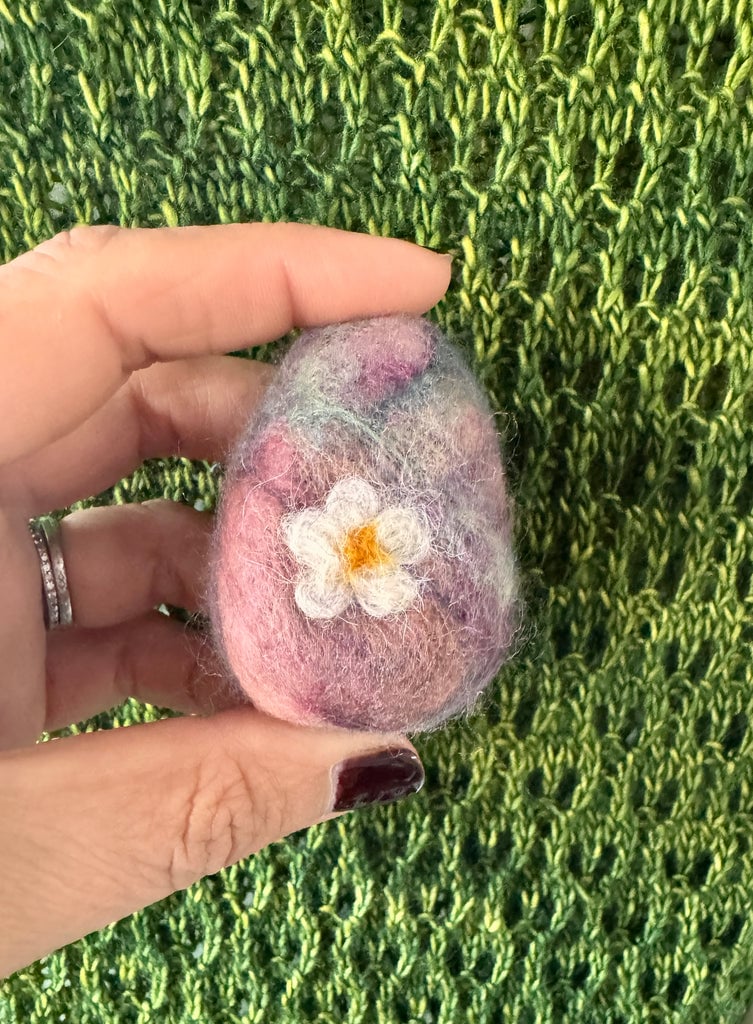 Needle Felted Eggs 1