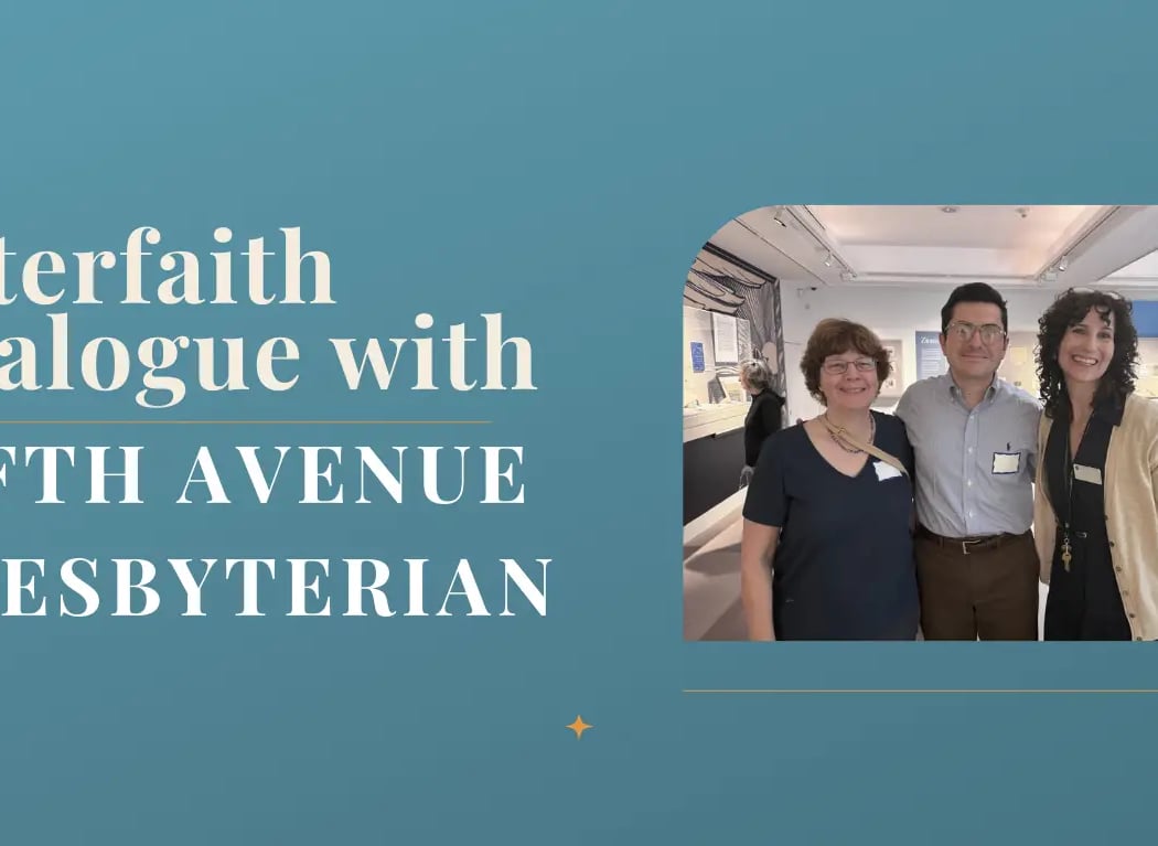 Center for Interfaith Dialogue: Neighbors in Faith with Fifth Avenue Presbyterian 1