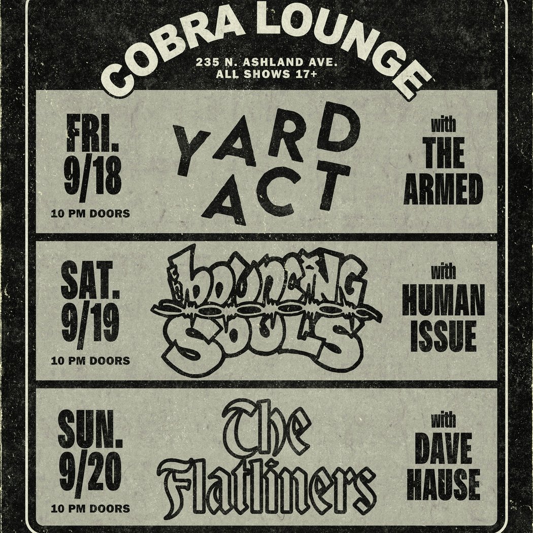 Riot Fest Late Night: The Bouncing Souls / Human Issue
