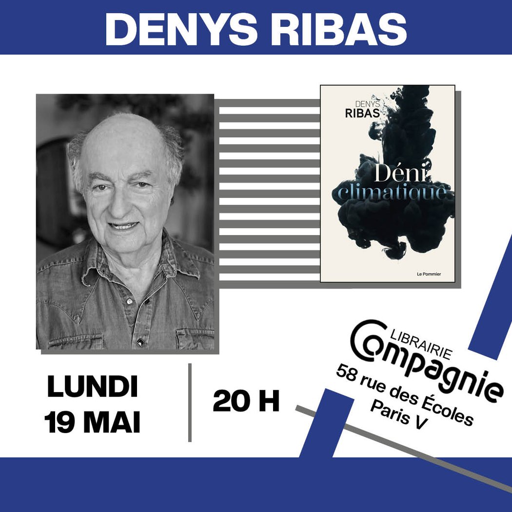 Psychanalyse : Denys Ribas présente son nouvel essai « Déni climatique » 1