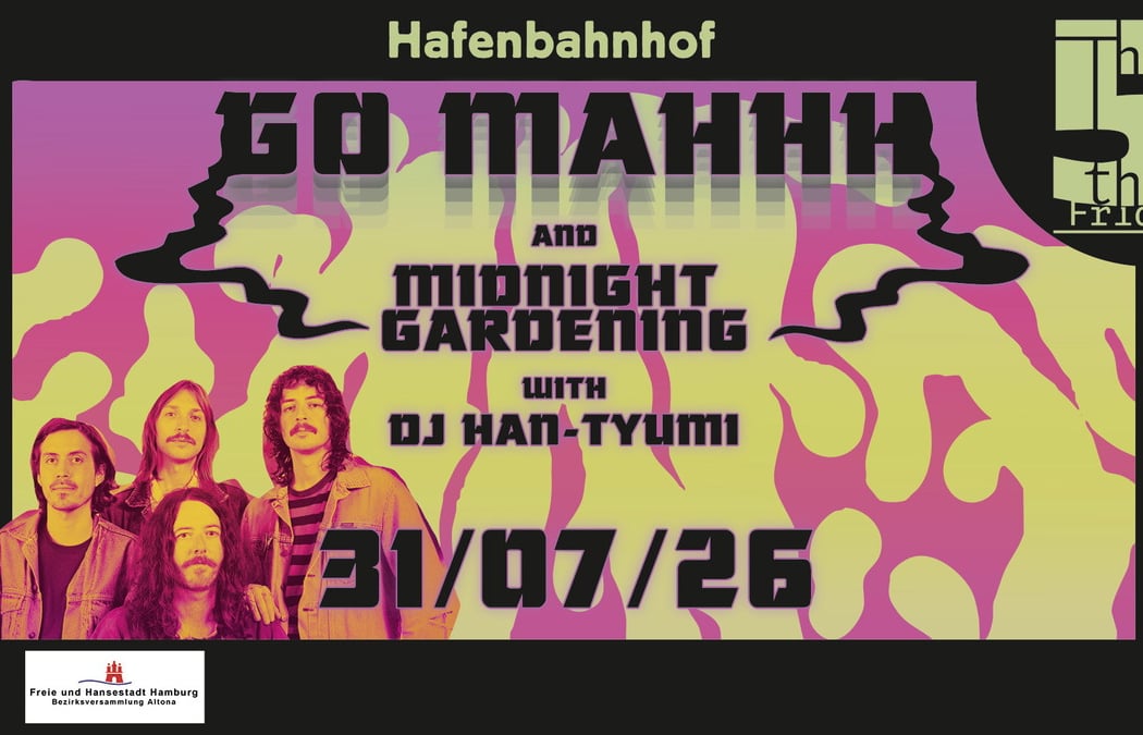 Gizzheads: Go Mahhh & Midnight Gardening & Dj Han-Tyumi - 5th Friday 1