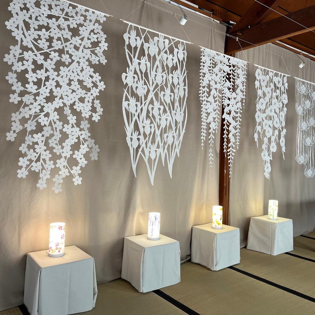 Création en papier japonais et Mizuhiki + Atelier créatif et de culture japonaise 1