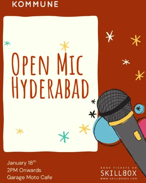 Kommune Hyderabad Open Mic 1