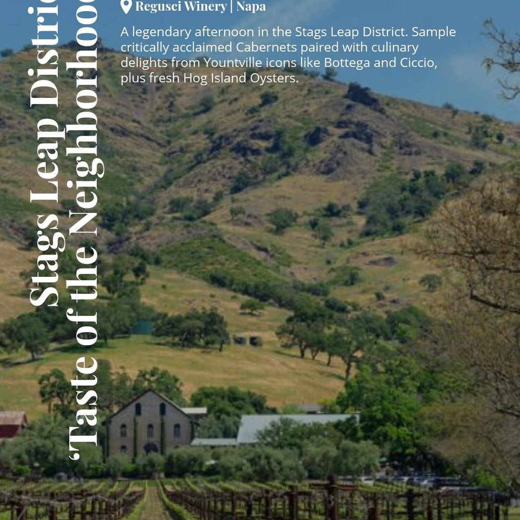 Stags Leap District 'Taste of the Neighborhood' 1
