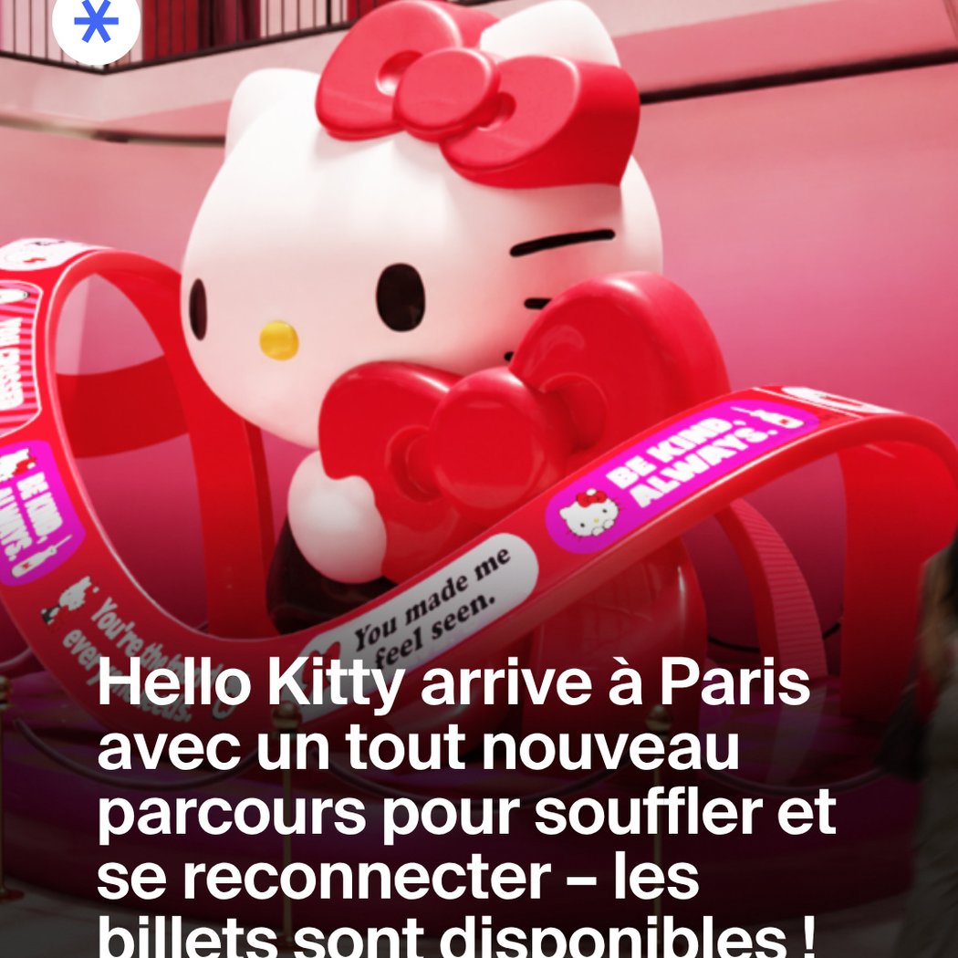 expérience immersive Hello Kitty 1