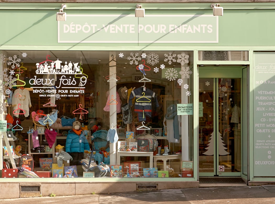 Deux Fois 9 -dépôt vente enfants 2