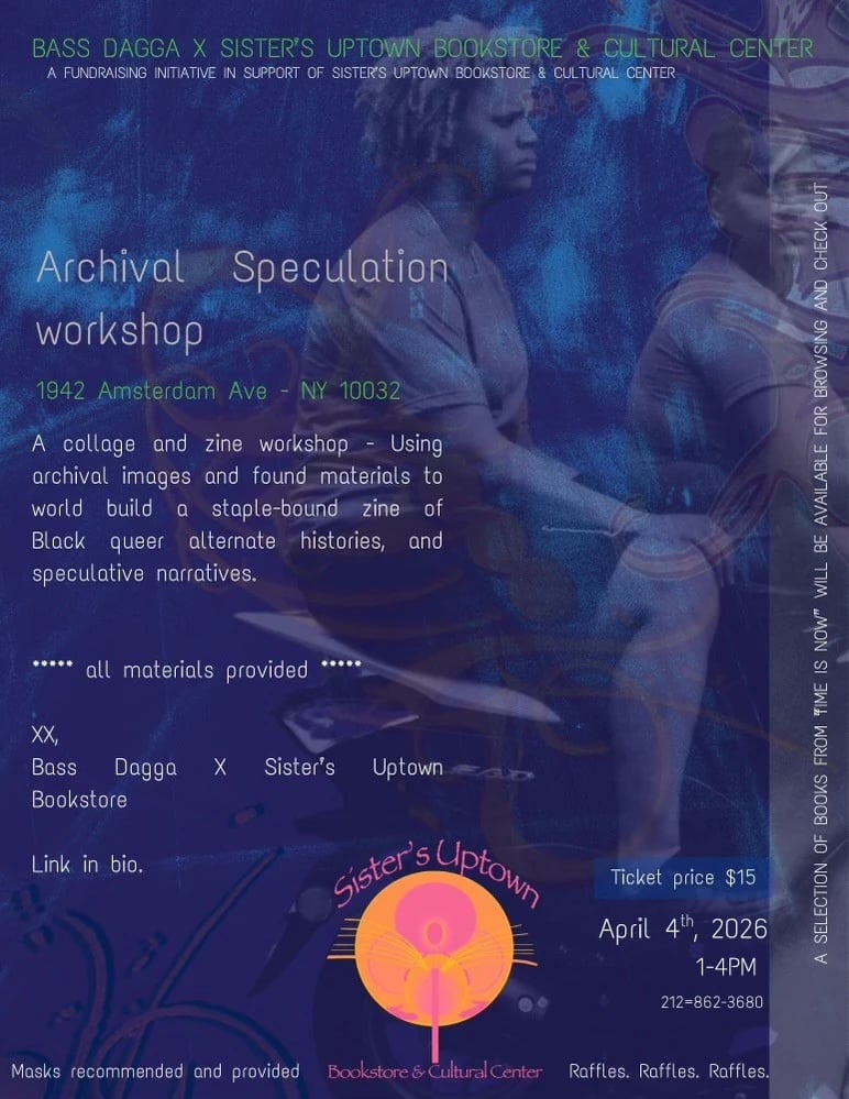 Fundraiser for Sister's Uptown Bookstore & Cultural Center 1