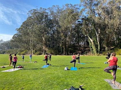 Power Yoga in the Park 1