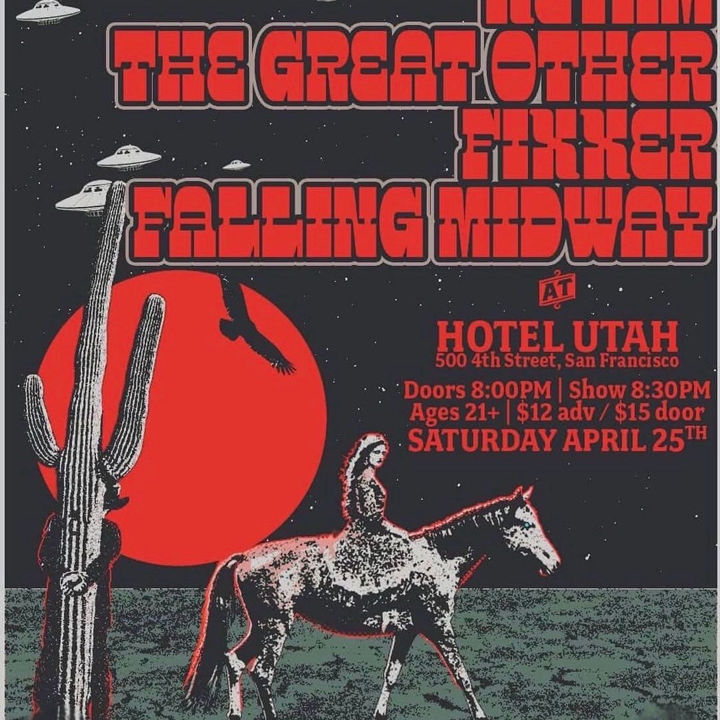 Psych/Hardcore/Metal/Post-HC Night Ketam, The Great Other, Fixxer, Falling Midway 1