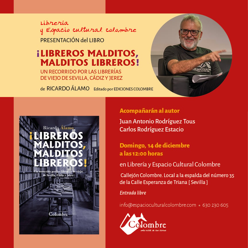 Presentación del libro ¡Libreros malditos, malditos libreros! 1