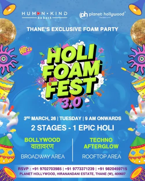 Holi Foam Fest 3.0 2