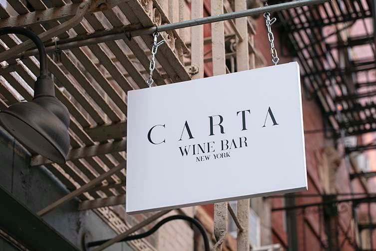 CARTA Wine Bar New York 4