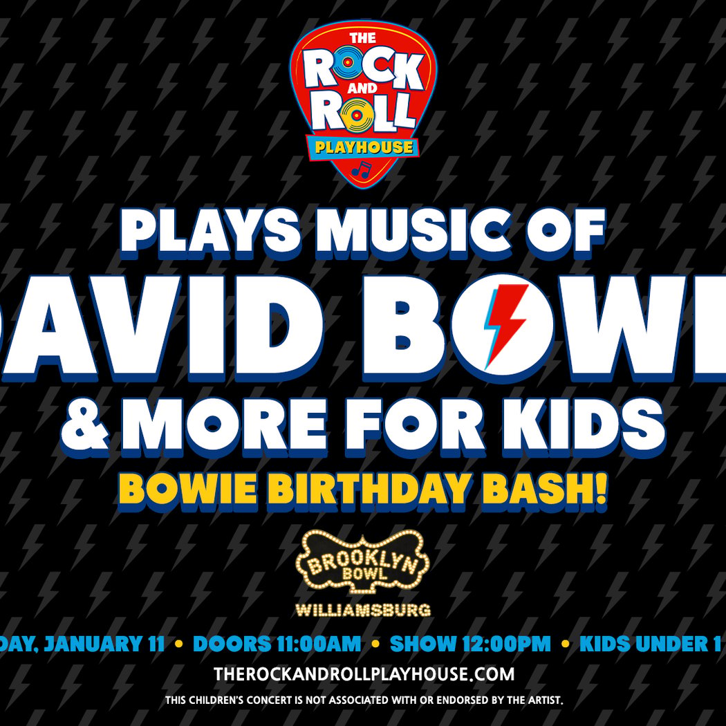 The Rock and Roll Playhouse plays Music of David Bowie + More for Kids 1