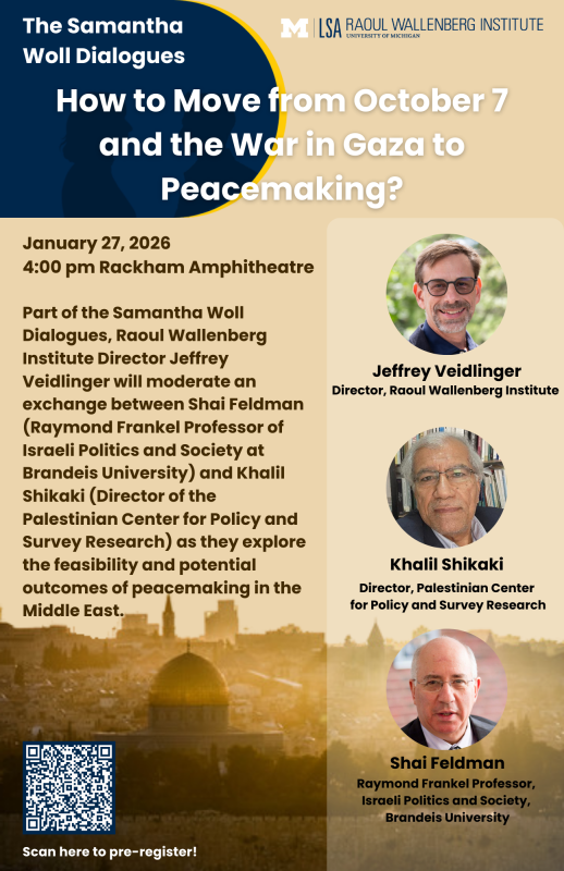 How to Move from October 7 and the War in Gaza to Peacemaking 1
