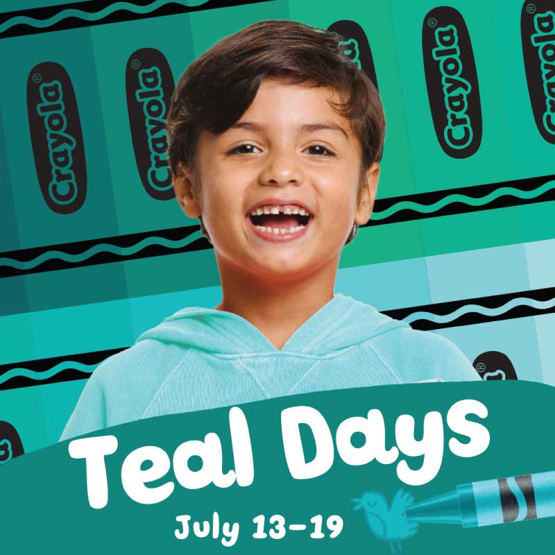 Color Days: TEAL 1