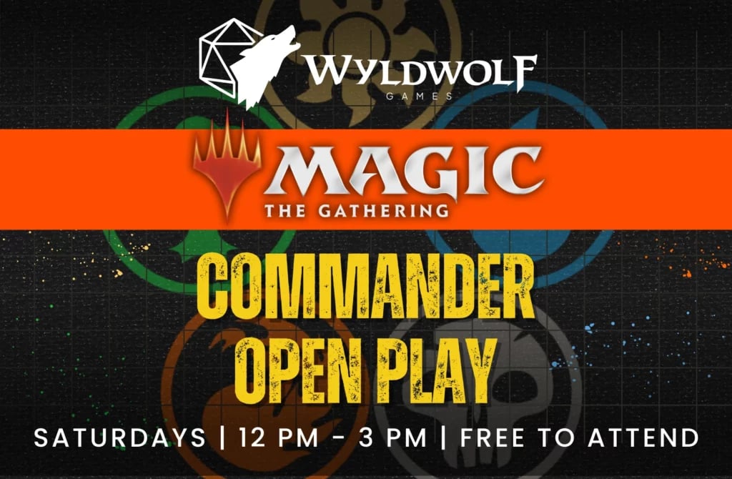 Magic the Gathering: Commander Open Play 1
