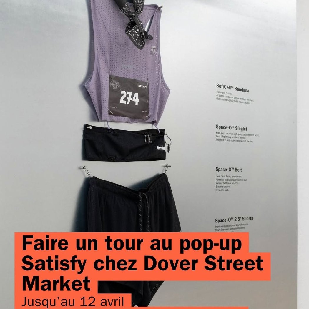 Faire un tour au pop-up Satisfy 1