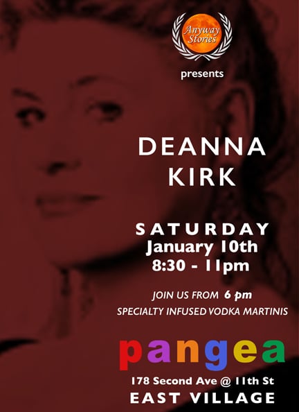 Front Lounge: Anyway Stories: Deanna Kirk 1