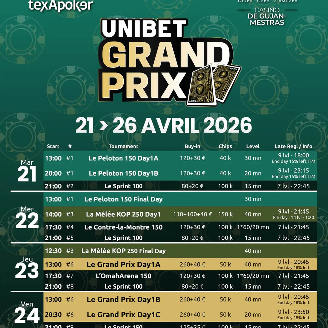 UNIBET Grand Prix Tournament 1
