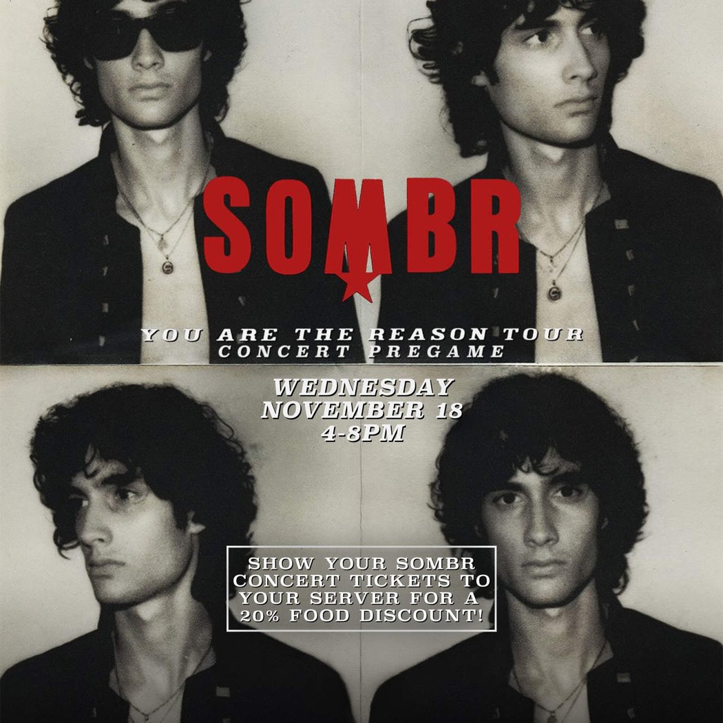 Sombr Concert Pre-Party 1
