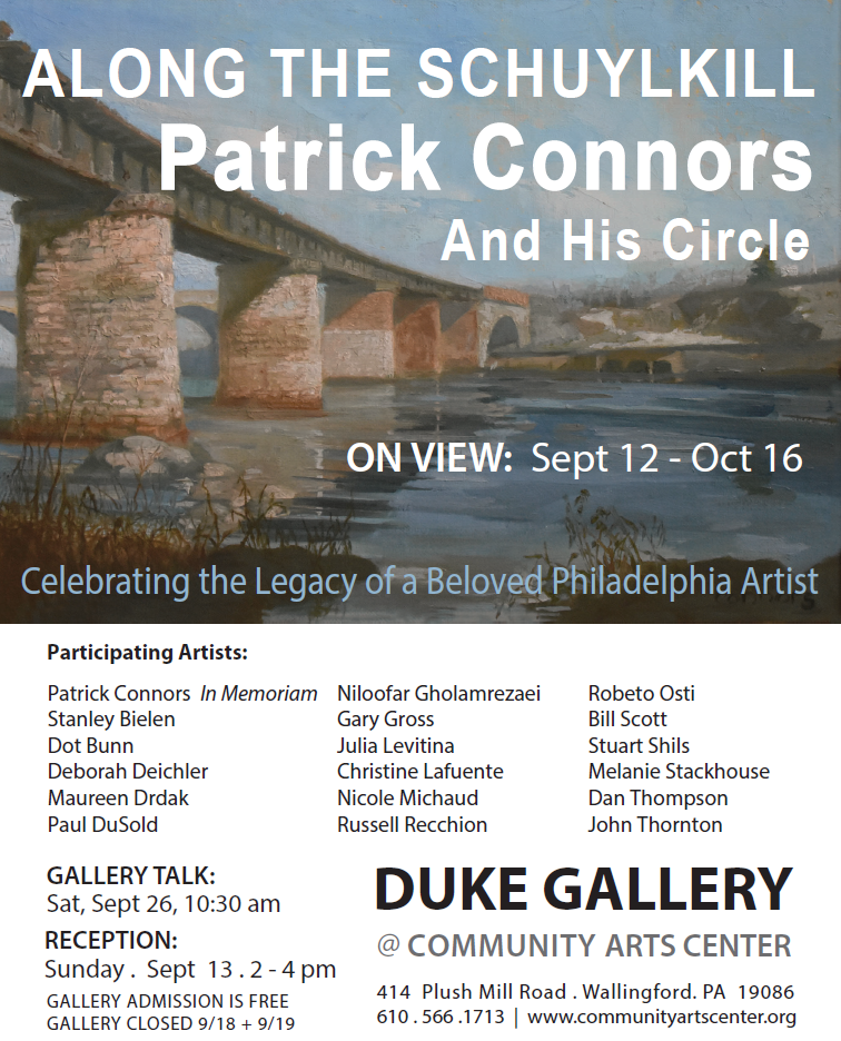 Gallery Talk Along the Schuylkill – Patrick Conners and His Circle 1