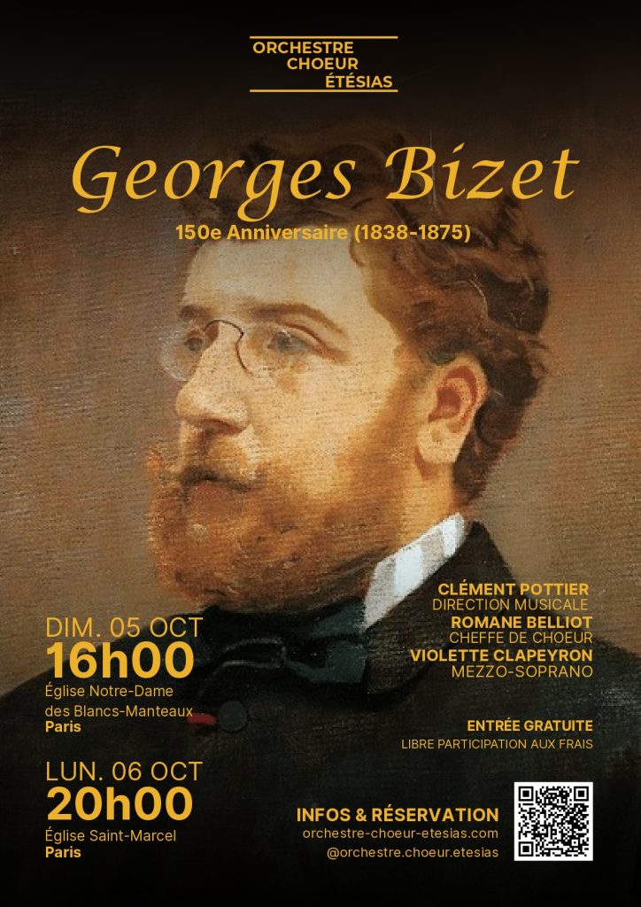 Concert des 150 ans de Bizet par l'orchestre et Choeur Etésias 1