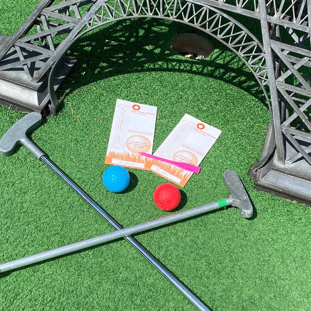 Minigolf Parc Floral de Paris 1