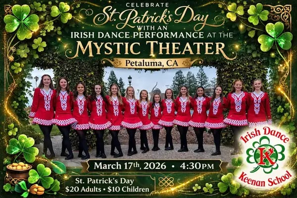St. Patricks Day Celebration Irish Dance Performance 1