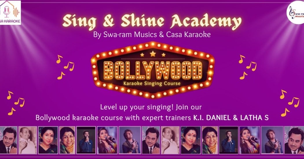 Bollywood Karaoke Singing Course ~ Sing & Shine Academy
