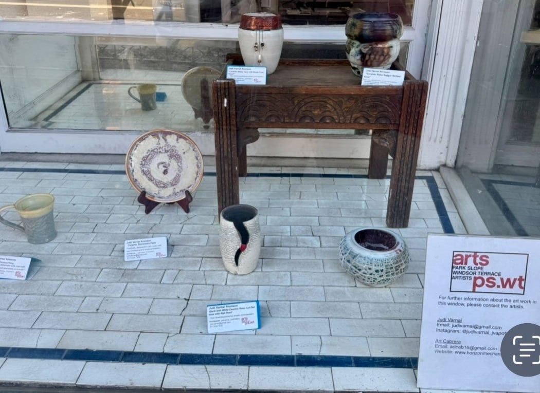 Assemblymember Carroll’s Window: Judi Aronson Ceramics 1