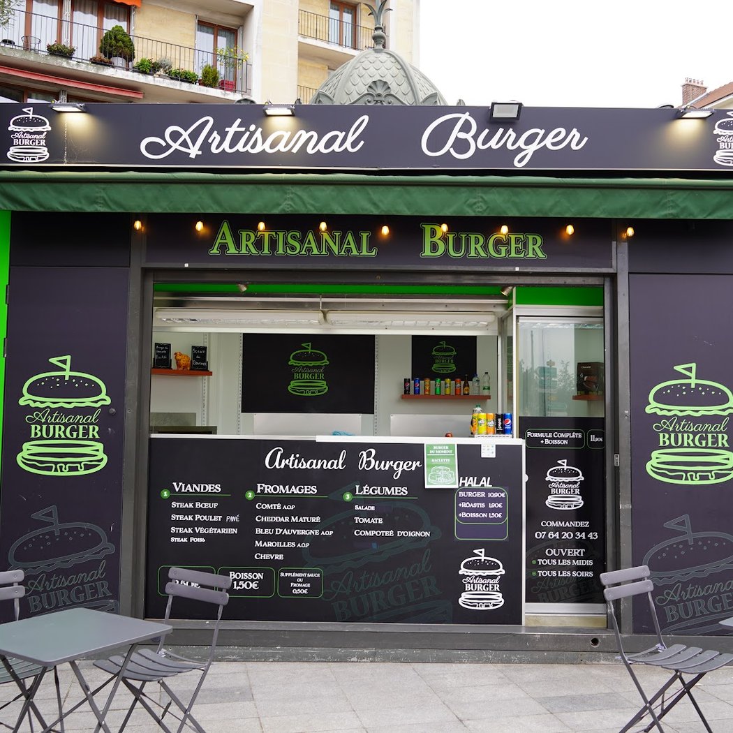Artisanal Burger Châtillon 2