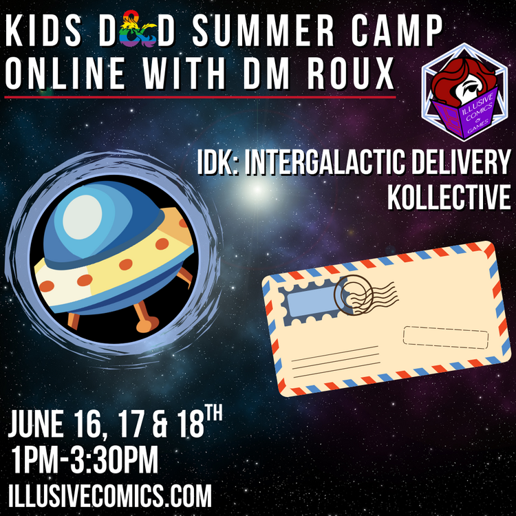2026 SUMMER CAMP IDK INTERGALACTIC DELIVERY KOLLECTIVE 1
