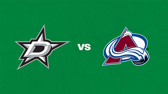 Dallas Stars vs. Colorado Avalanche 1