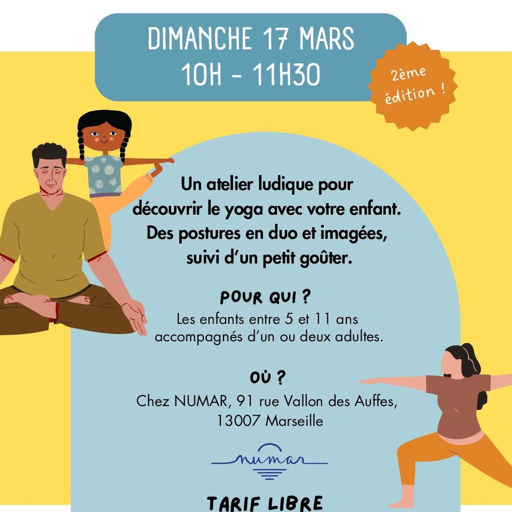UN ATELIER DE YOGA PARENT / ENFANT (2ème édition) 1