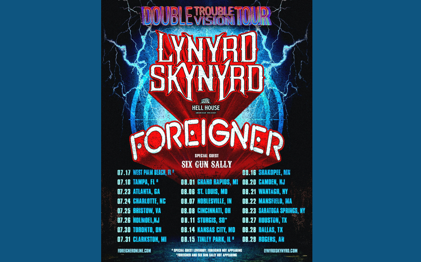 Lynyrd Skynyrd x Foreigner: Double Trouble Double Vision Tour 1