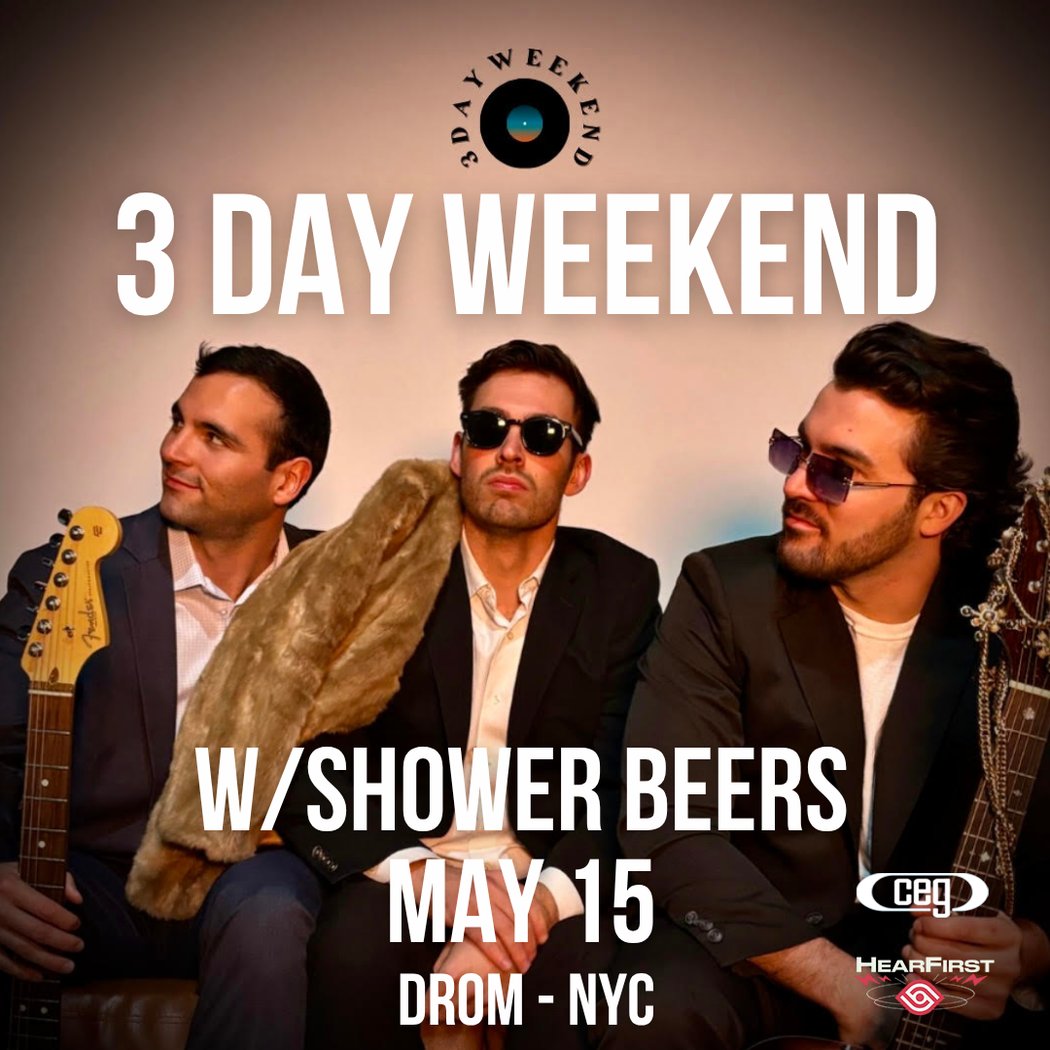 3 Day Weekend w/Shower Beers 1