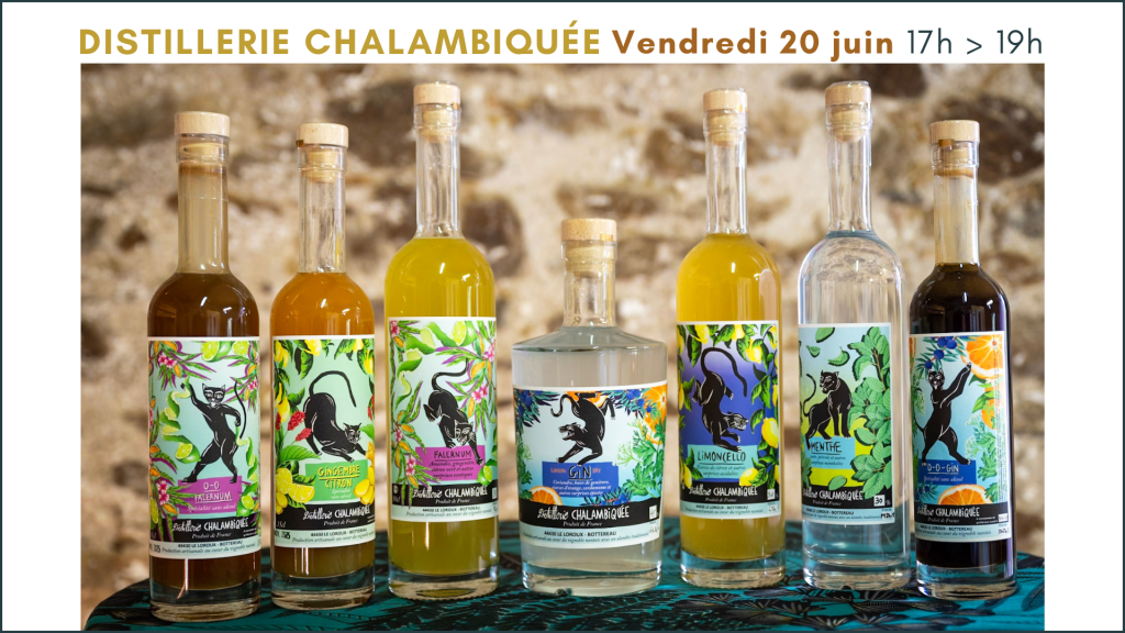 DÉGUSTATION | Distillerie Chalambiquée