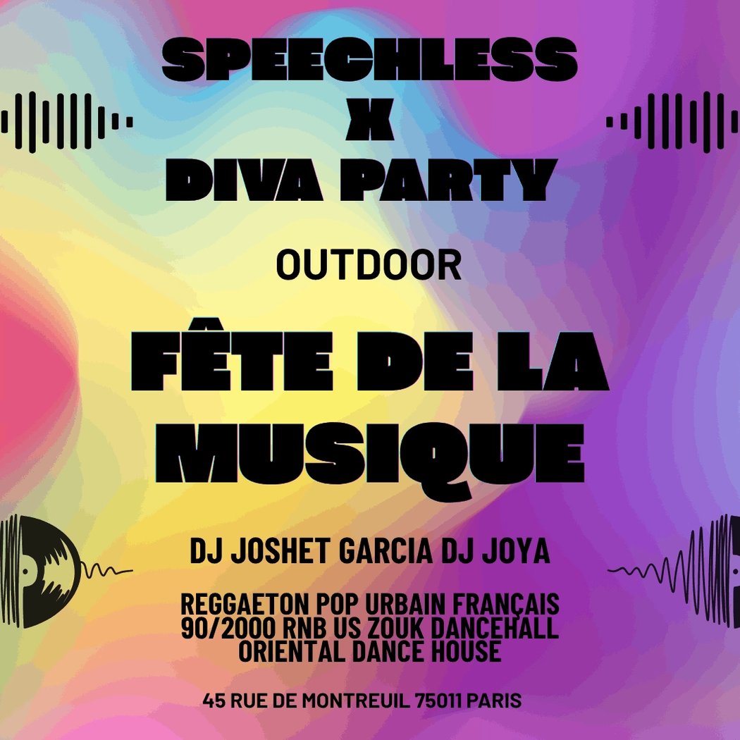 LA DIVA PARTY SPÉCIALE FÊTE DE LA MUSIQUE 1
