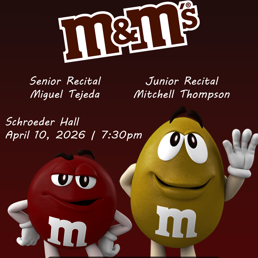 Miguel Tejeda and Mitchell Thompson Recital 1