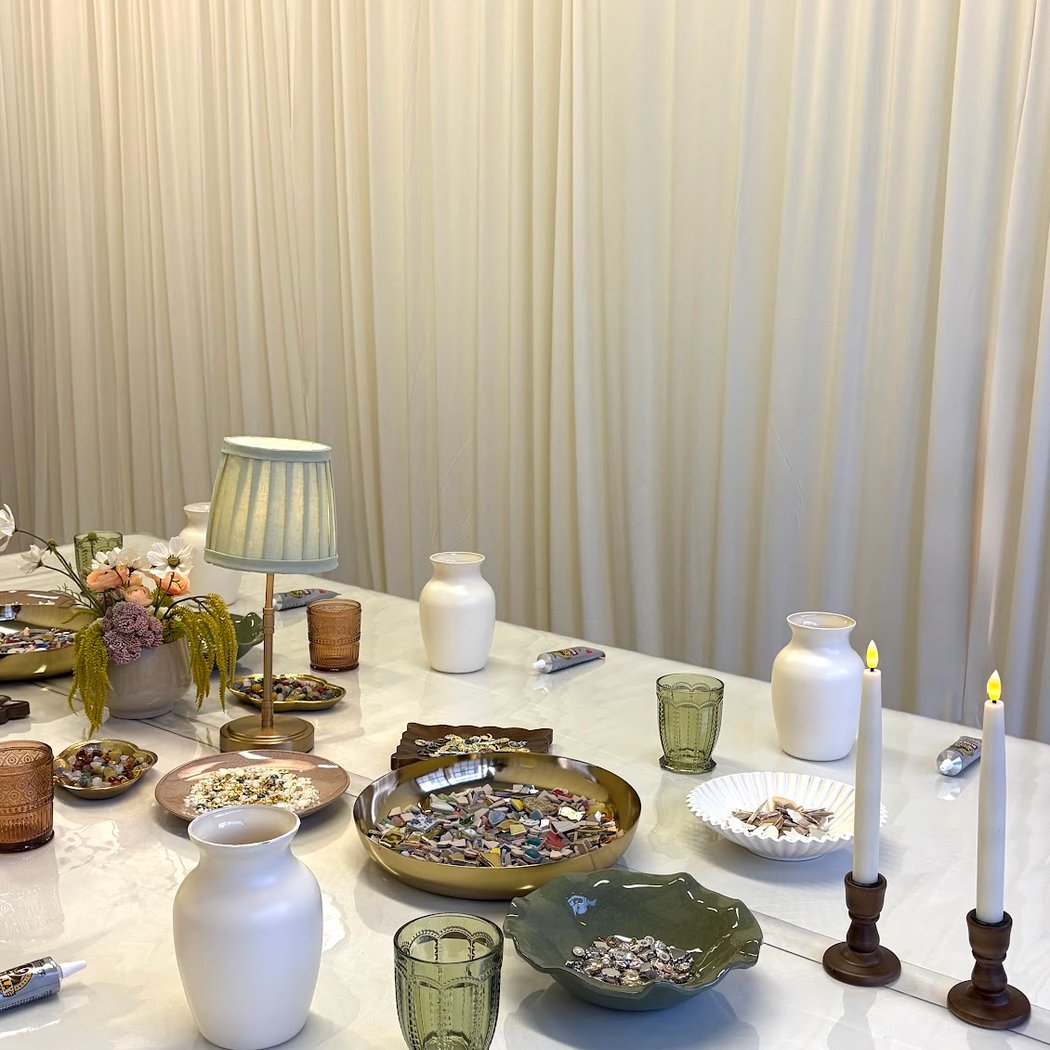 Mosaic Vase Workshop 3