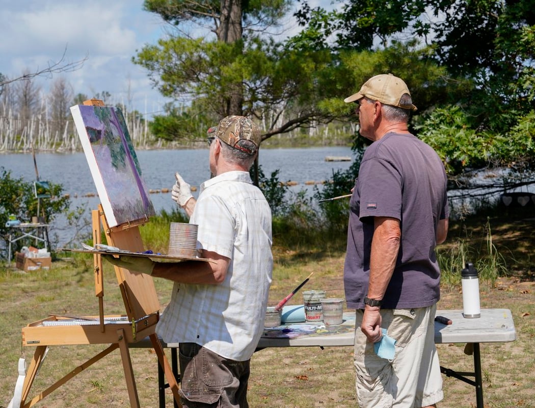 Nature Painting at McKinney Falls 1