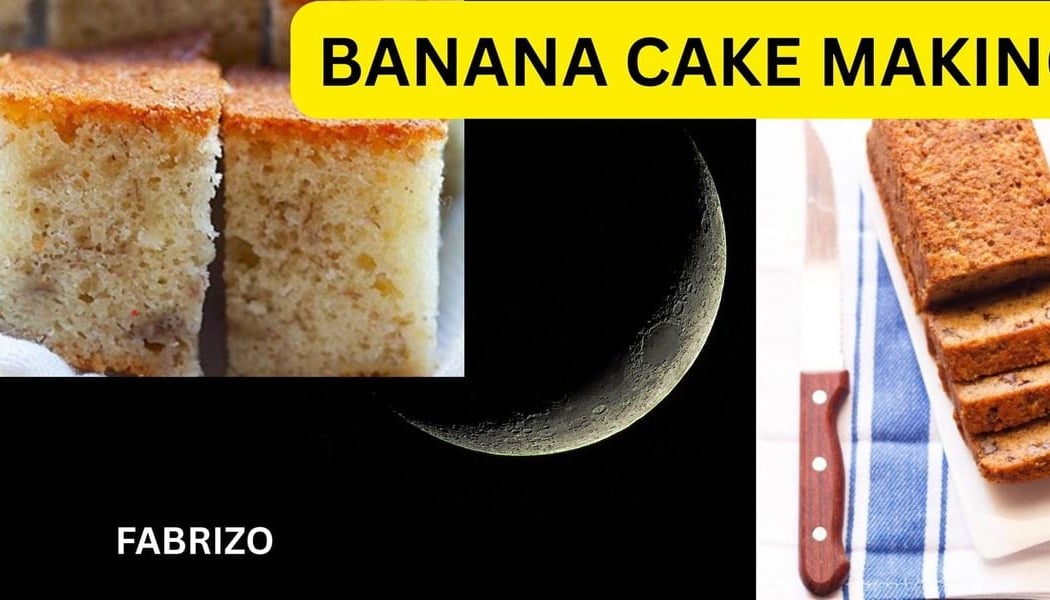 Banana Cake Making 1