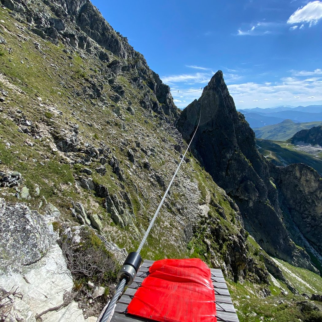 Via ferrata La Plagne 3