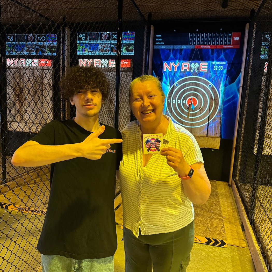 NY Axe Throwing Range - Selden 2