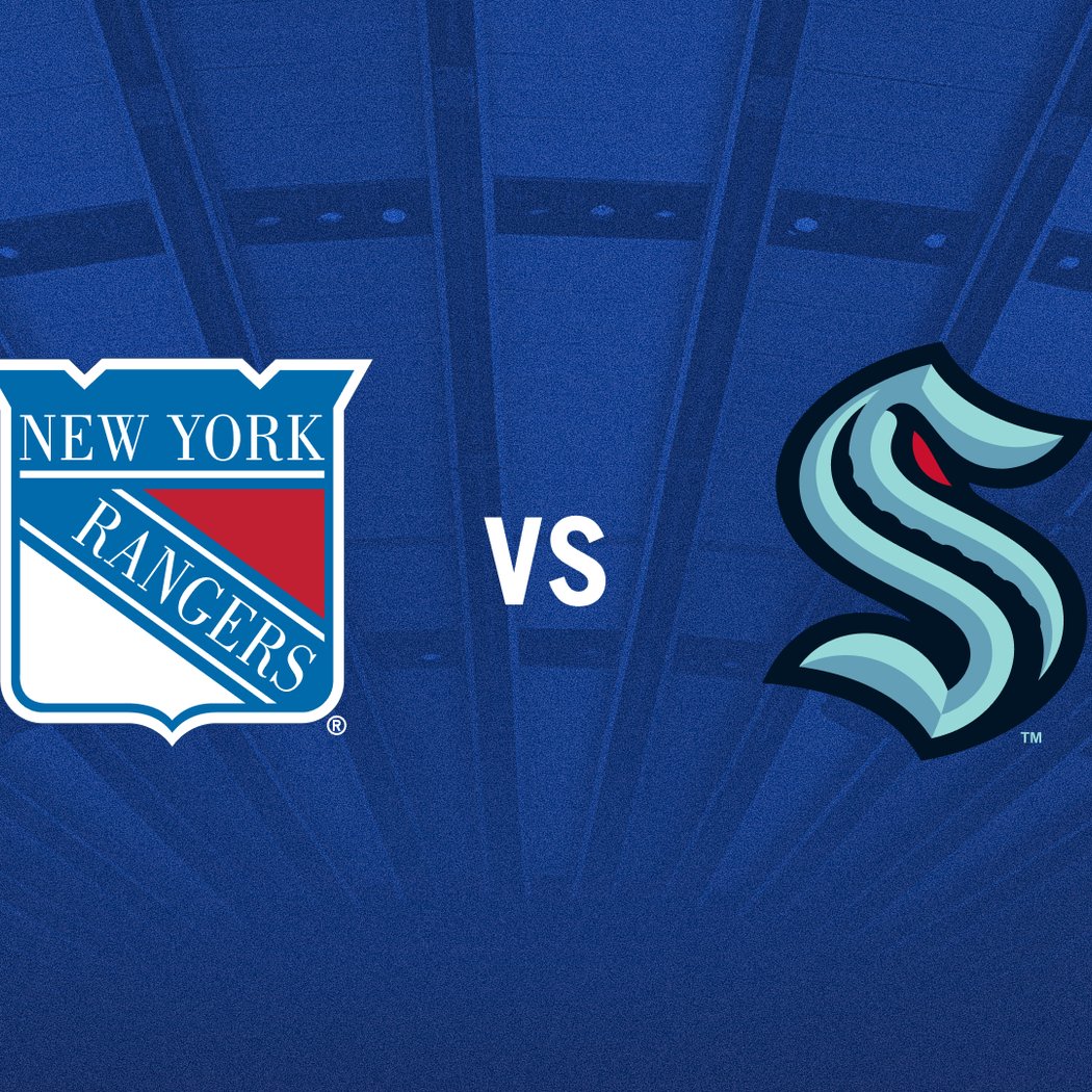 New York Rangers vs. Seattle Kraken 1