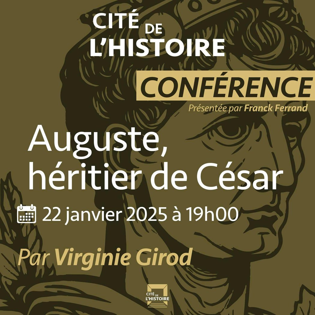 Conférence de Virginie Girod "Auguste, héritier de César" 1
