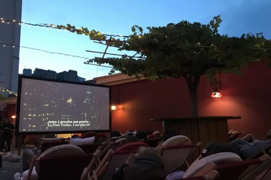 Cinéma sur le toit 1