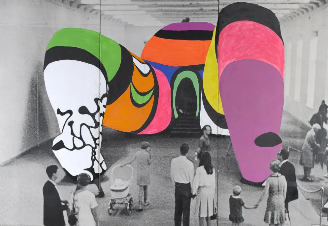 Visite de l’exposition « Niki de Saint Phalle, Jean Tinguely, Pontus Hulten » 1